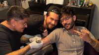 Luan Pereira faz tatuagem em noitada com Gustavo Mioto: "Era só churrasco"'