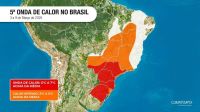 Mapa: veja estados afetados pela poderosa onda de calor de março'